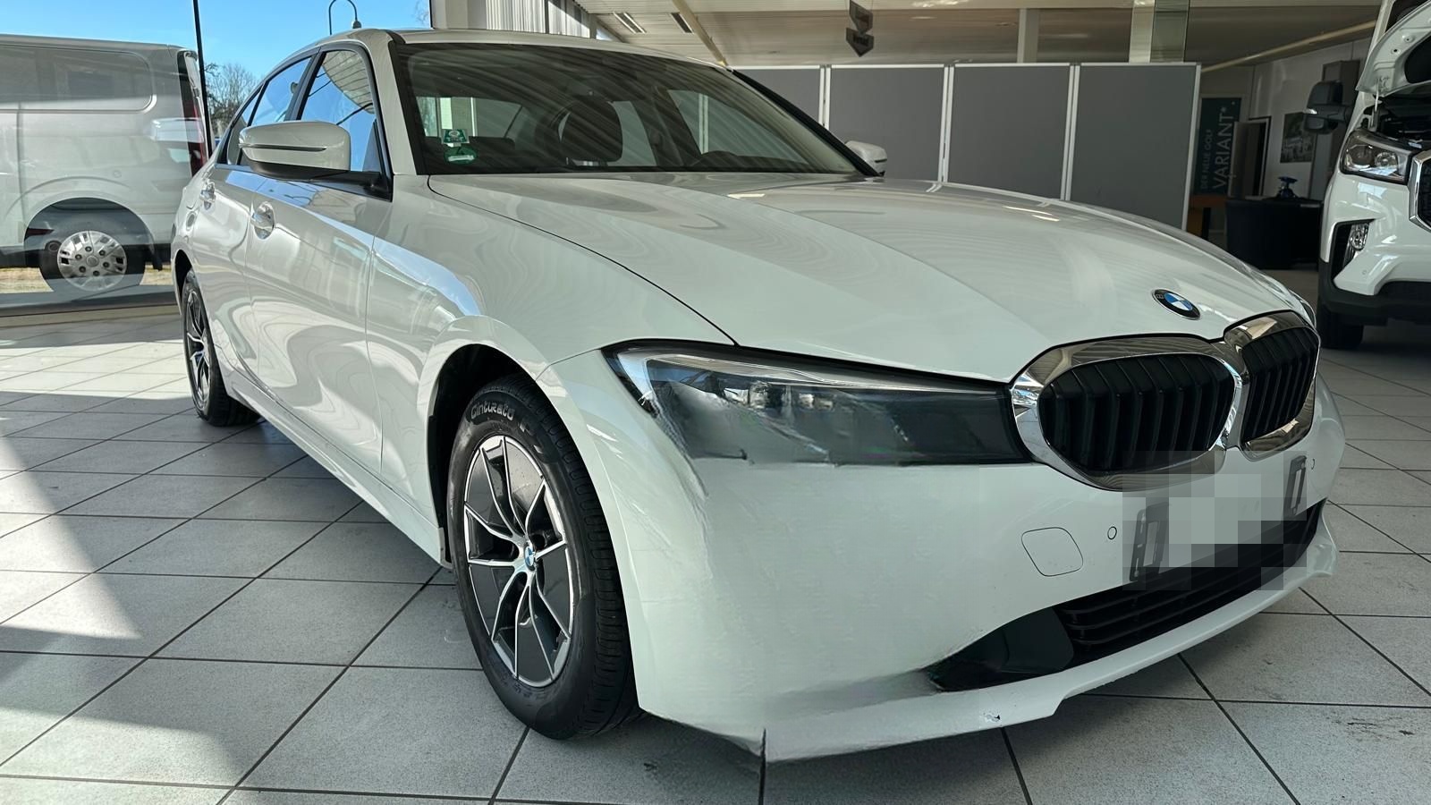 BMW 318 d, Scheckheft bei BMW, LED, Navi foto 3