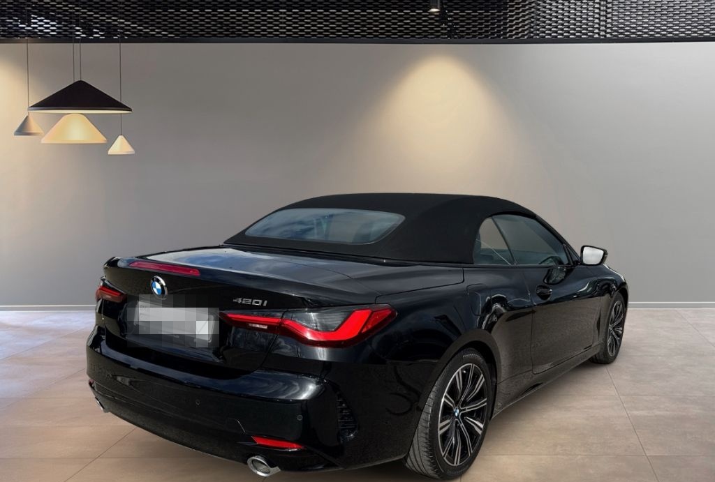 BMW 420 i Cabrio Sitzheizung Fahrer u. Bf. Live Cock foto 3