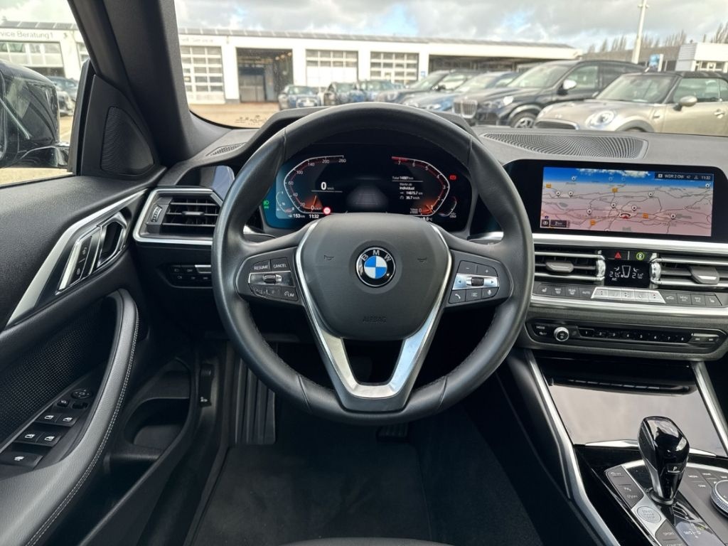 BMW 420 i Cabrio Sitzheizung Fahrer u. Bf. Live Cock foto 8