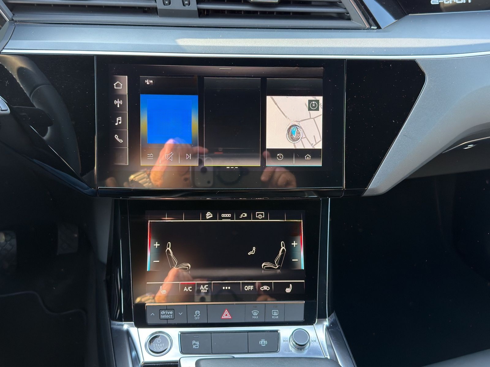 Audi e-tron 55 q advanced Valcona Black 21 ACC 360° foto 17