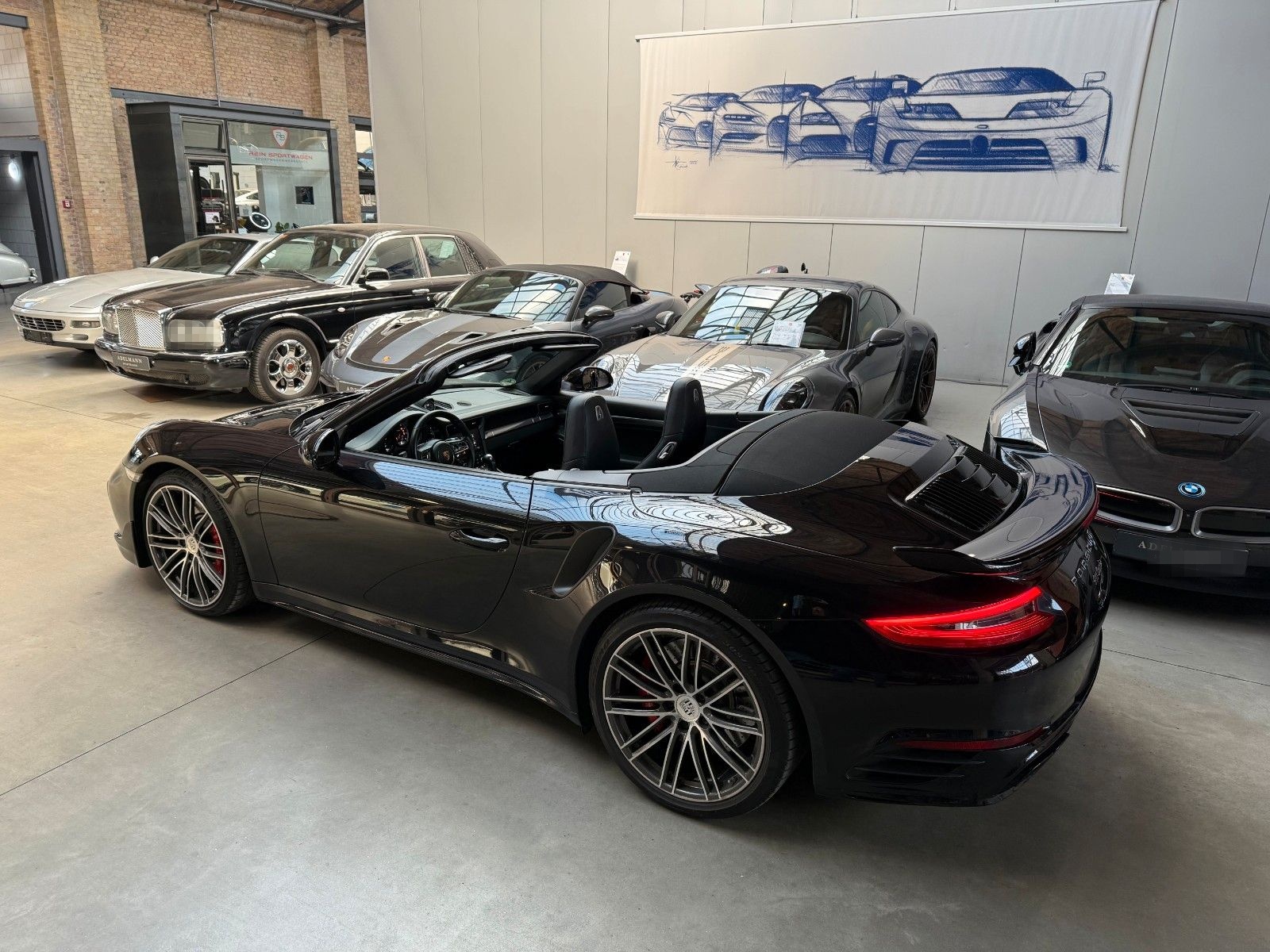 Porsche 911/991 II Turbo Cabriolet*MwST*Deut.*37t.km foto 3
