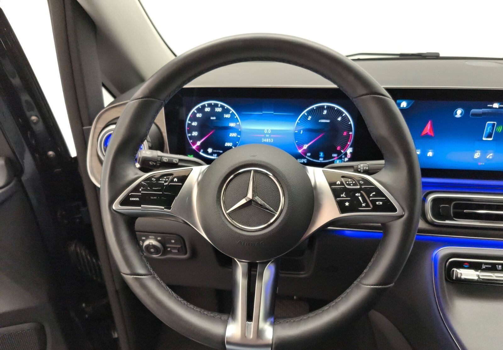 Mercedes-Benz V 300d 4M Ava/EL DISTR.Standhz.M-Beam 360° Leder foto 14