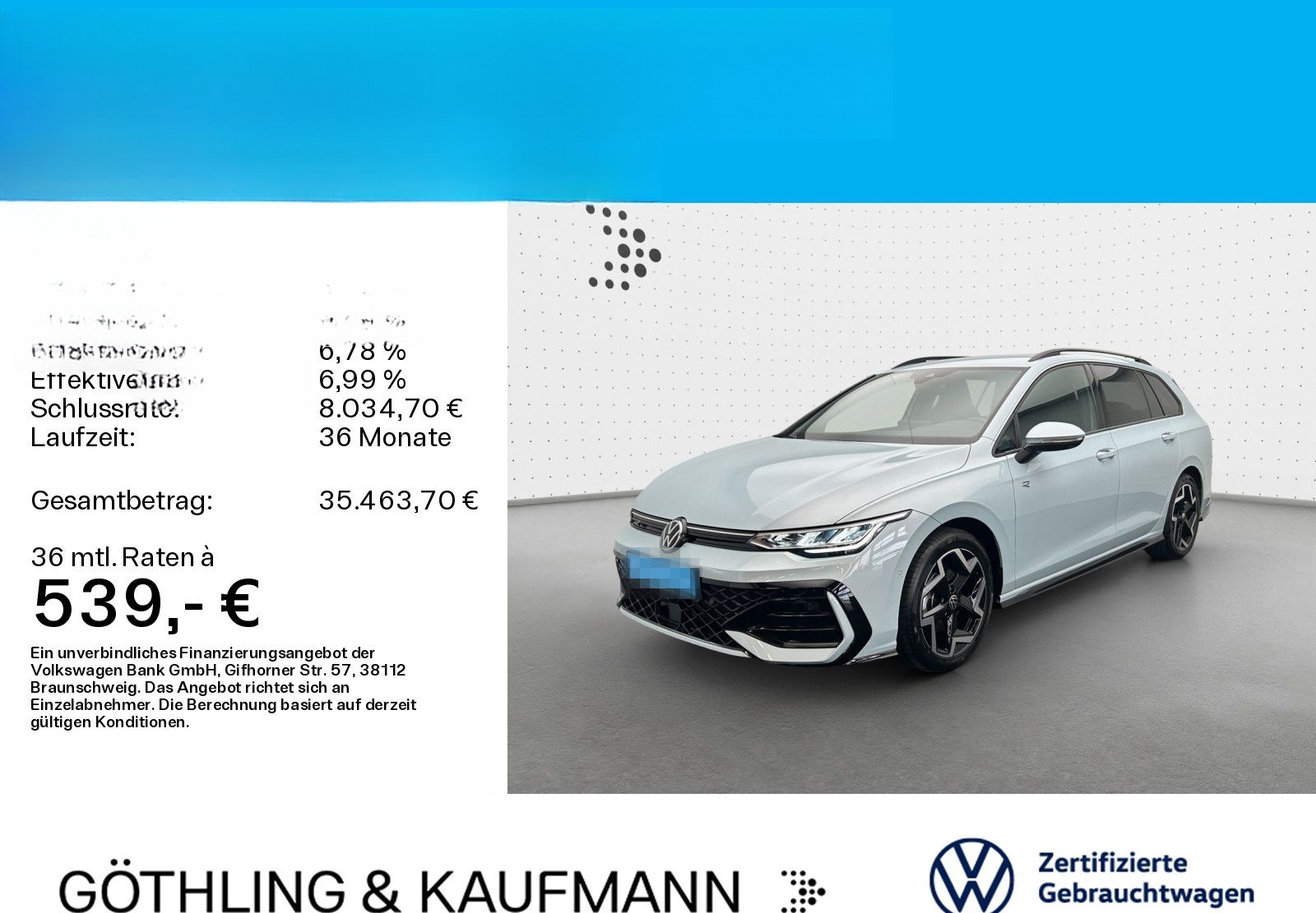 Volkswagen Golf Variant R-Line 1.5 eTSI DSG*NAVI*360*EasyOp foto 2
