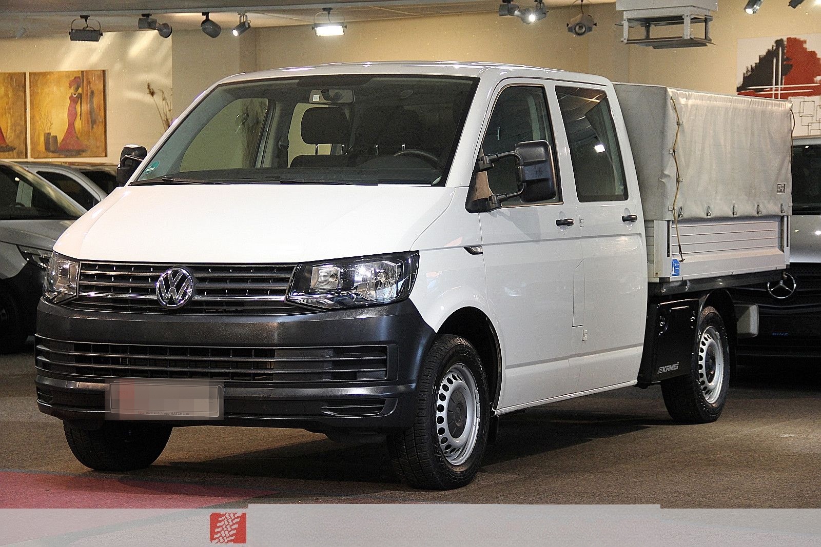 Volkswagen T6 2.0TDI Pritsche Doka AHK Klima Standheizung foto 5