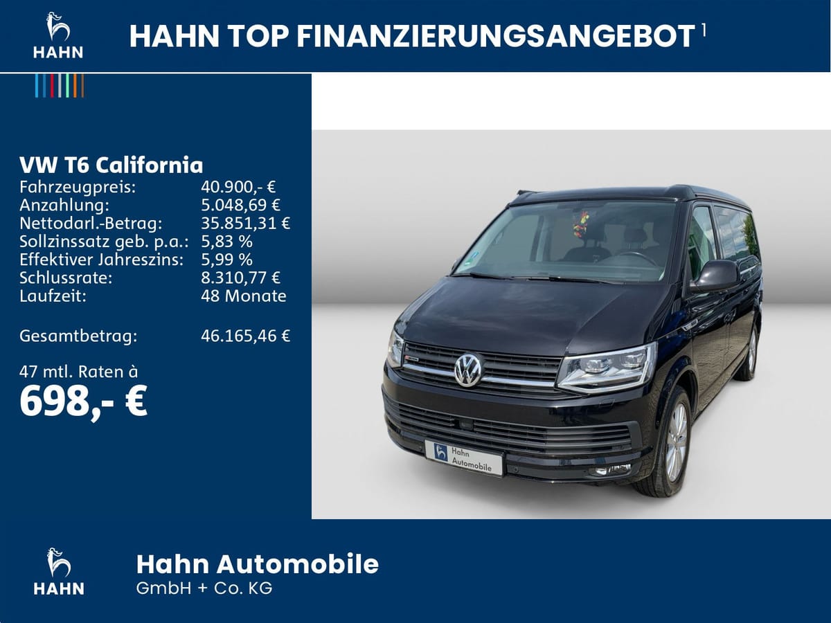 Volkswagen T6 California 2.0TDI 4M California Beach AHK Mar foto 2