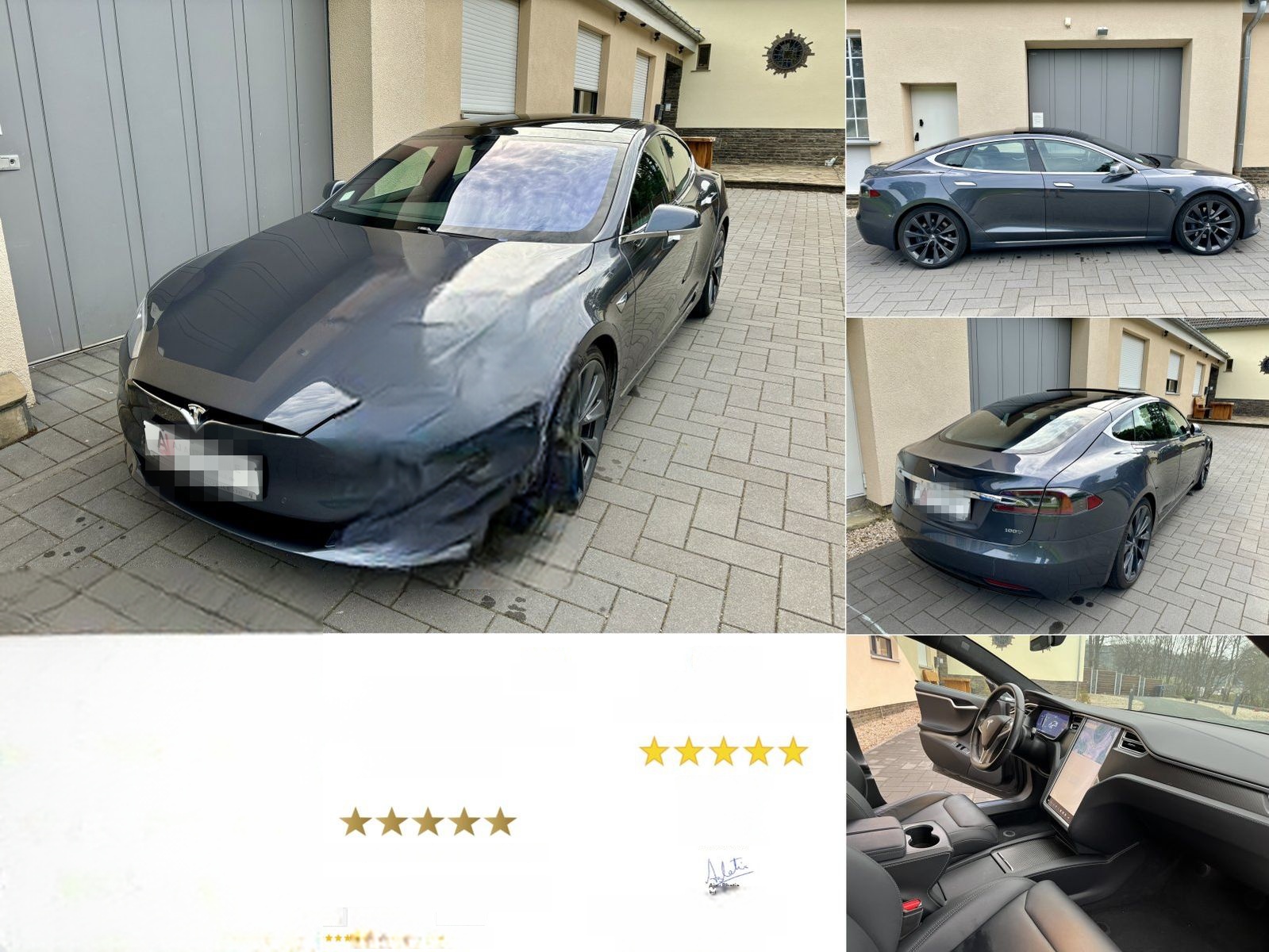 Tesla Model S 100D SOH 90,7%/Panorama/Luftfahrwerk