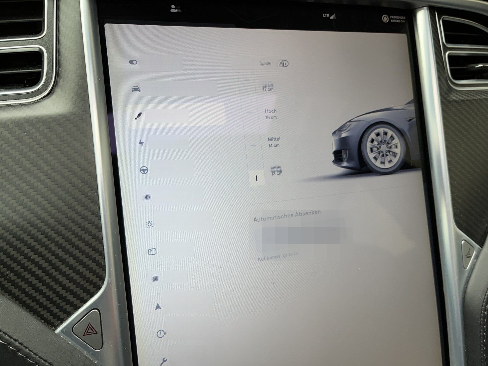 Tesla Model S 100D SOH 90,7%/Panorama/Luftfahrwerk foto 14