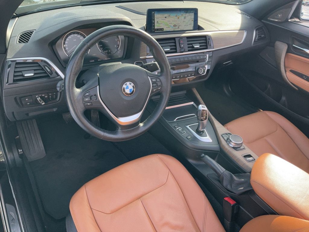 BMW 218d Cabrio LUXURY LINE LED NAVI LEDER H/K 18" foto 11