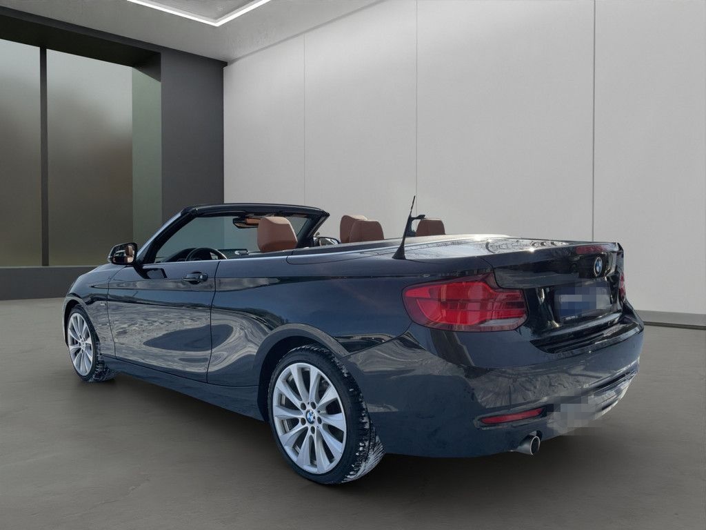 BMW 218d Cabrio LUXURY LINE LED NAVI LEDER H/K 18" foto 4