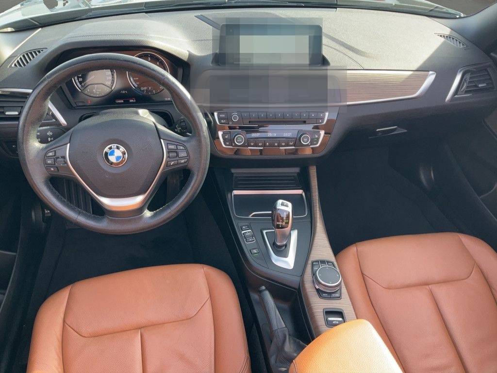 BMW 218d Cabrio LUXURY LINE LED NAVI LEDER H/K 18" foto 6