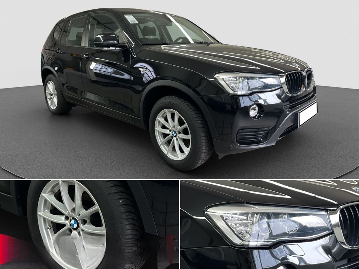 BMW X3 2.0d xDrive AB 290EUR AHK 1.HAND NAVI HK PDC foto 12