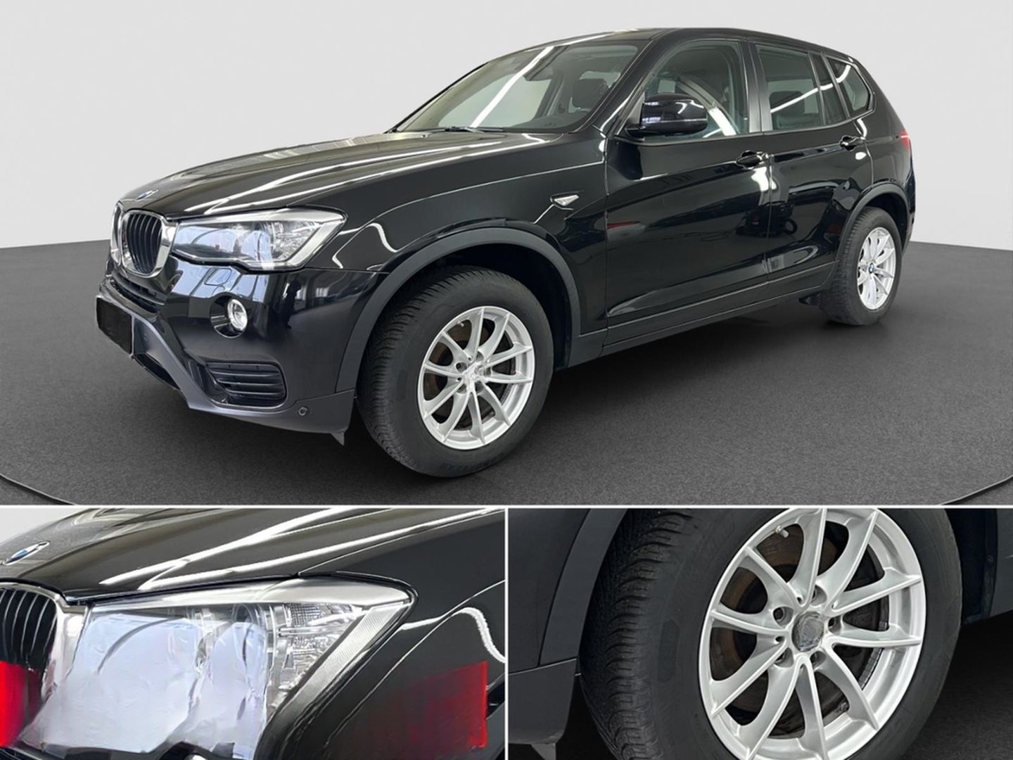 BMW X3 2.0d xDrive AB 290EUR AHK 1.HAND NAVI HK PDC foto 35