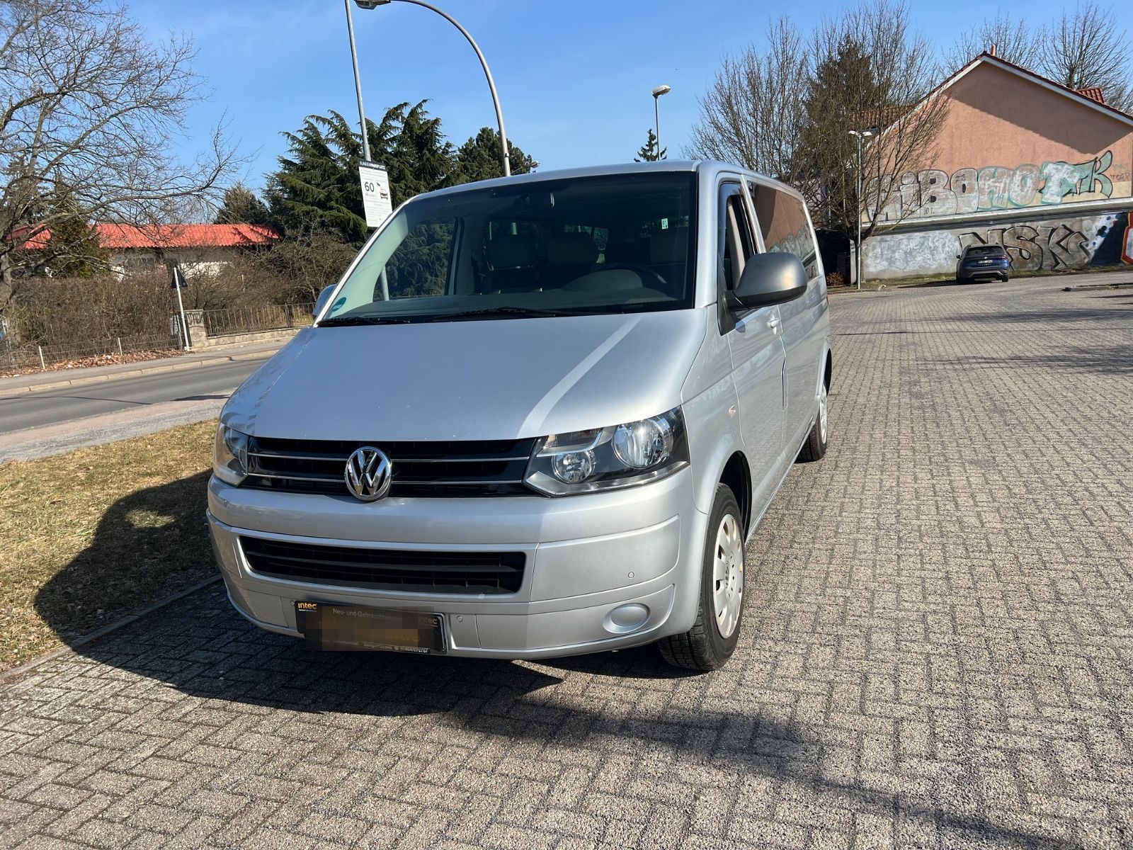 Volkswagen T5 Caravelle 2,0 lang 9xSitzer Standhz.  AHK EU5 foto 12