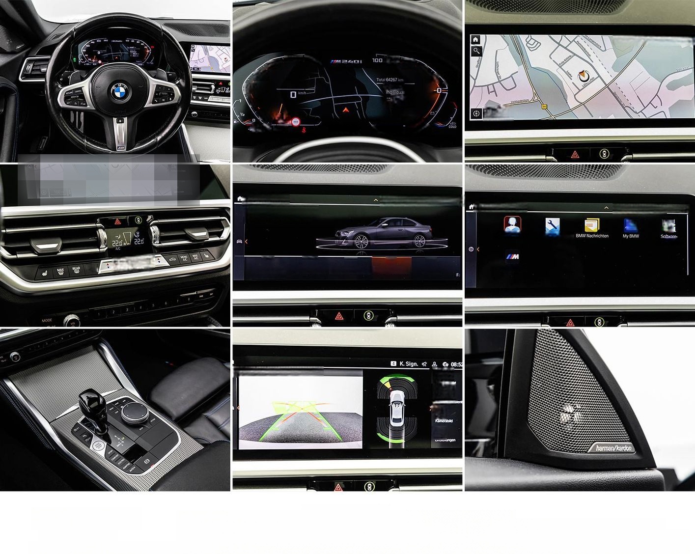 BMW M240i COUPE xDRIVE SHADOW/LED-AD/H&K/eGSD/KAMERA foto 24