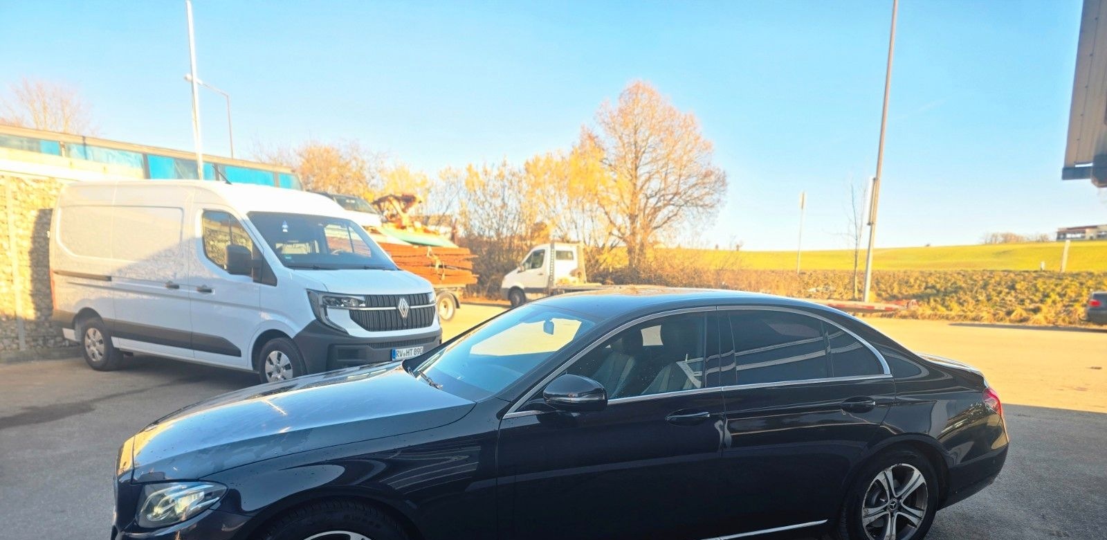 Mercedes-Benz E 220 E Limousine E 220 d-Autom-Navi-teilleder foto 11