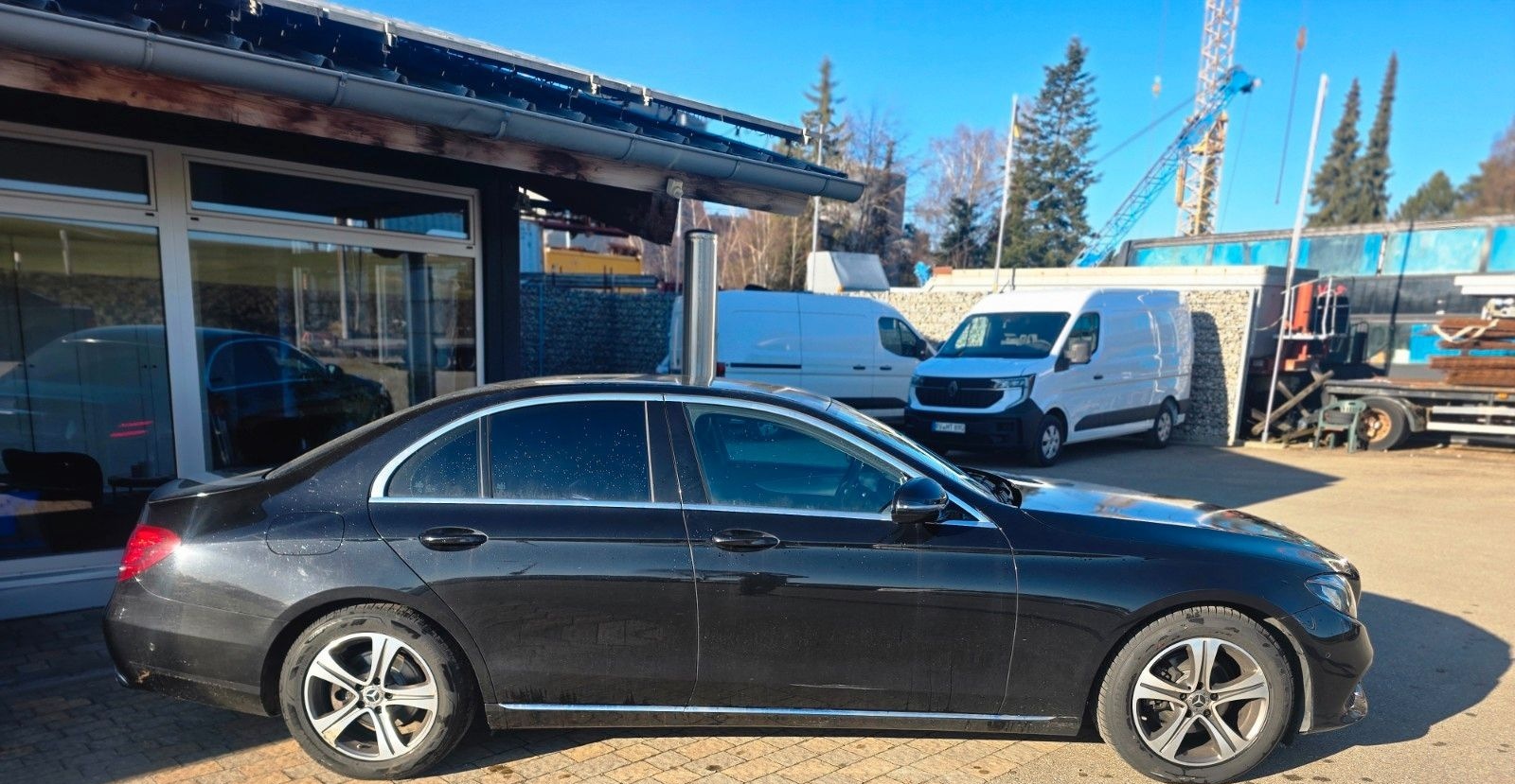 Mercedes-Benz E 220 E Limousine E 220 d-Autom-Navi-teilleder foto 4