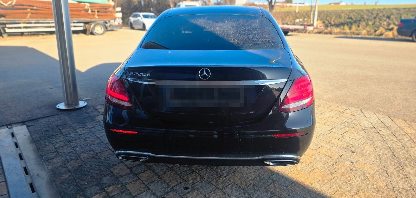 Mercedes-Benz E 220 E Limousine E 220 d-Autom-Navi-teilleder foto 6
