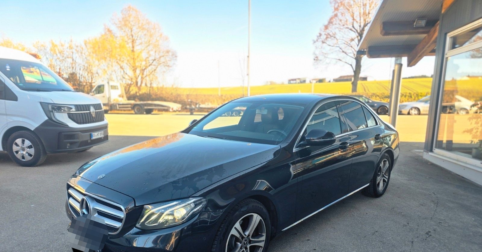 Mercedes-Benz E 220 E Limousine E 220 d-Autom-Navi-teilleder foto 10