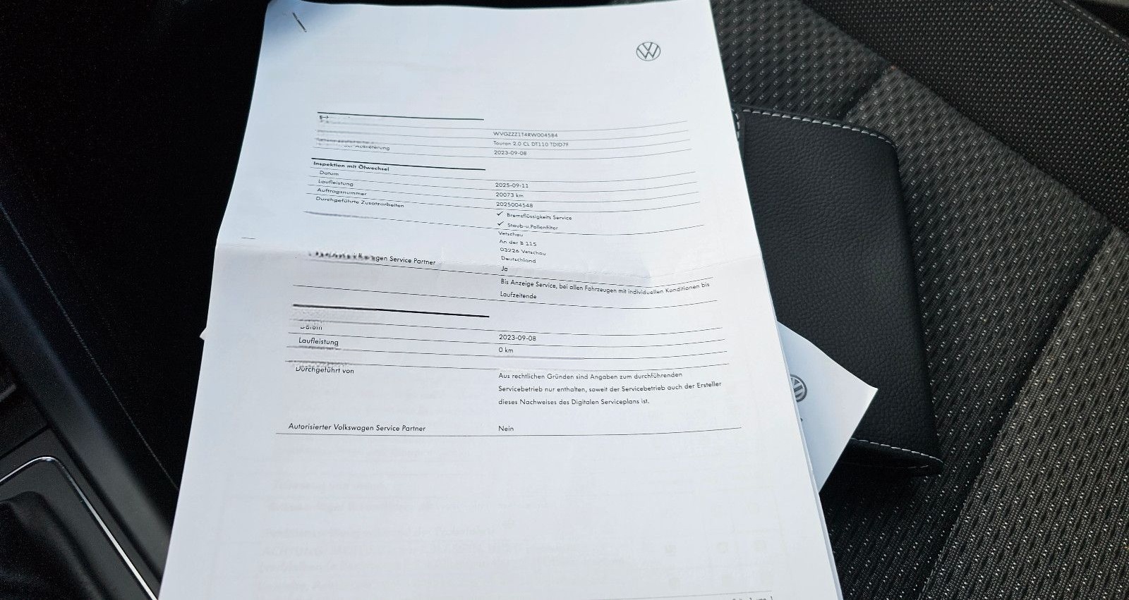 Volkswagen Touran 2.0 TDI Comfortline 7 LED ACC Kamera foto 24