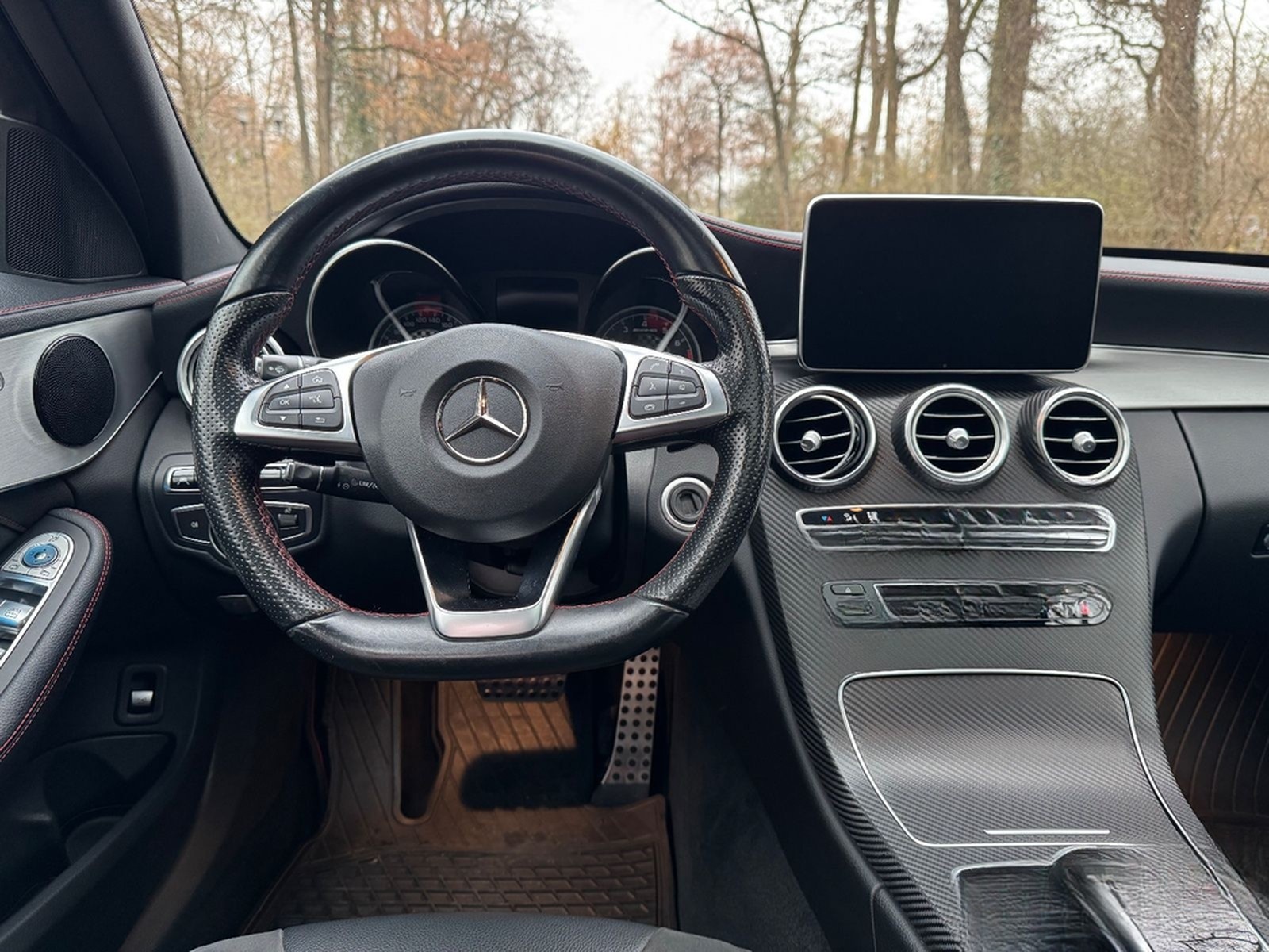 Mercedes-Benz C 43 AMG Super Optik rote Gurte Pano foto 15