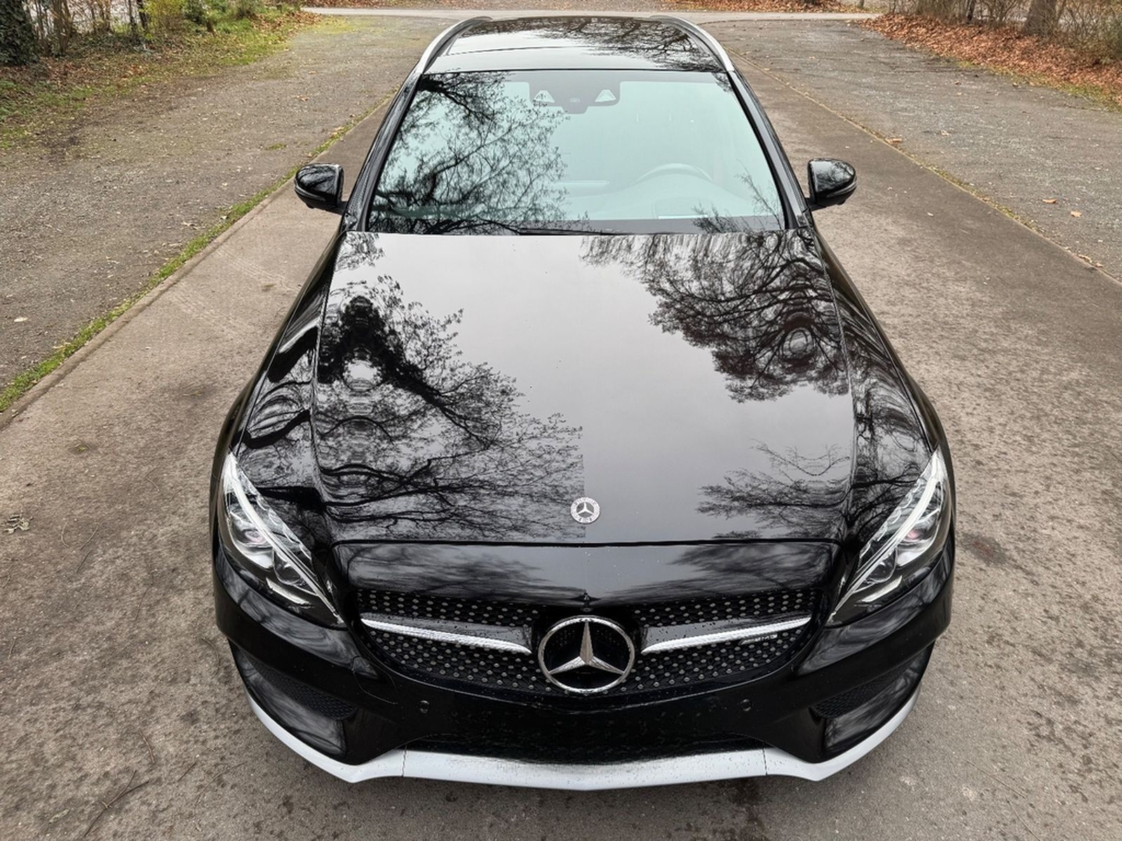 Mercedes-Benz C 43 AMG Super Optik rote Gurte Pano foto 3