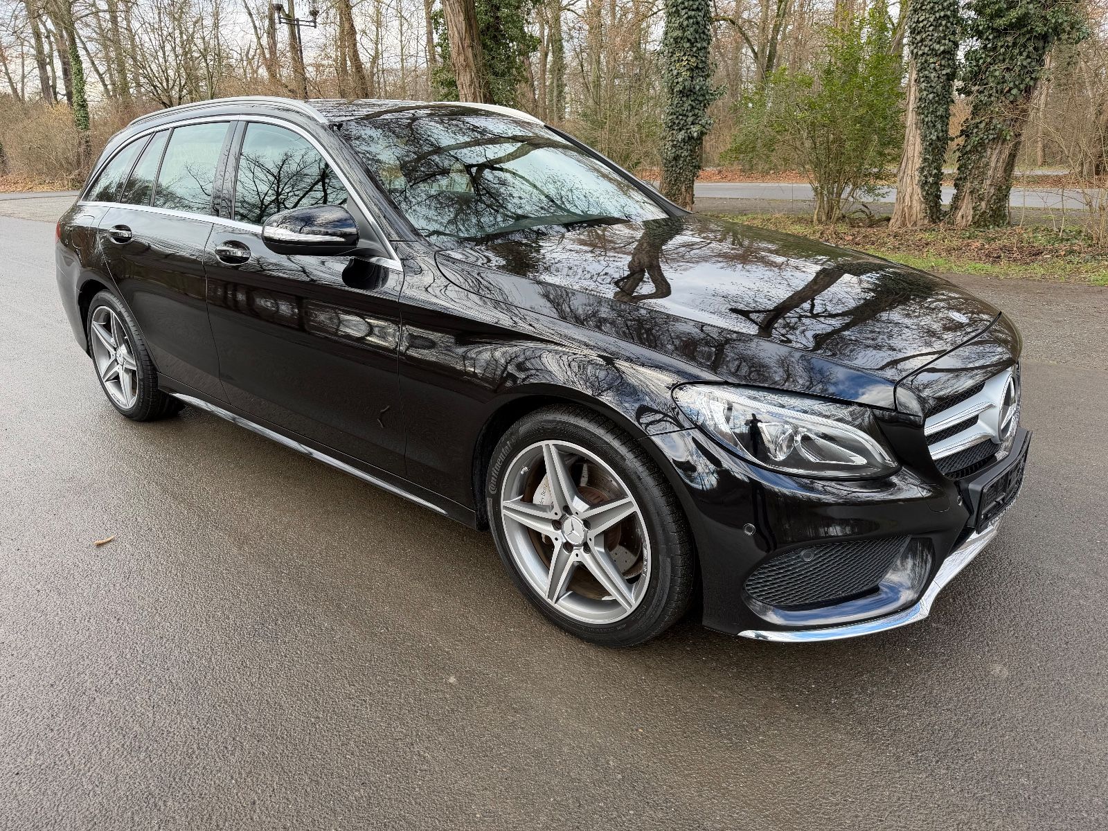 Mercedes-Benz C 200 T CGI AMG Line Automatik wenig km foto 5