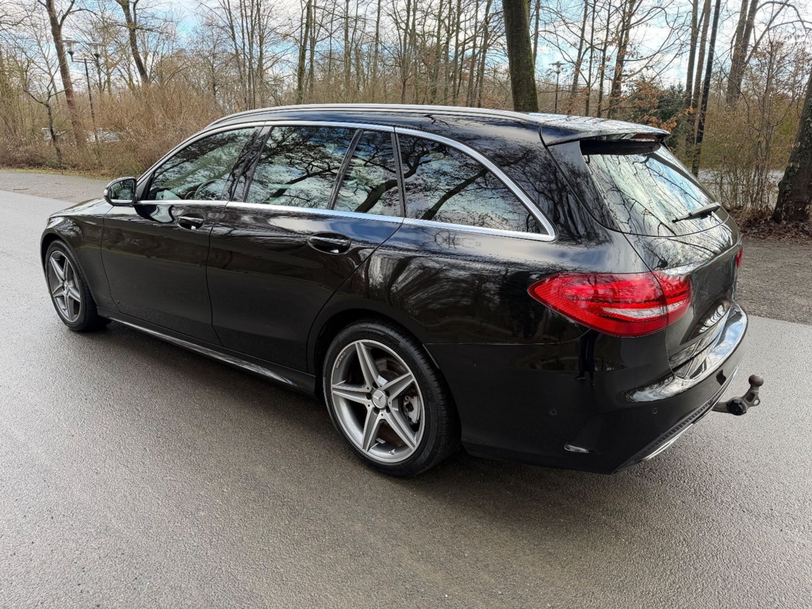Mercedes-Benz C 200 T CGI AMG Line Automatik wenig km foto 9