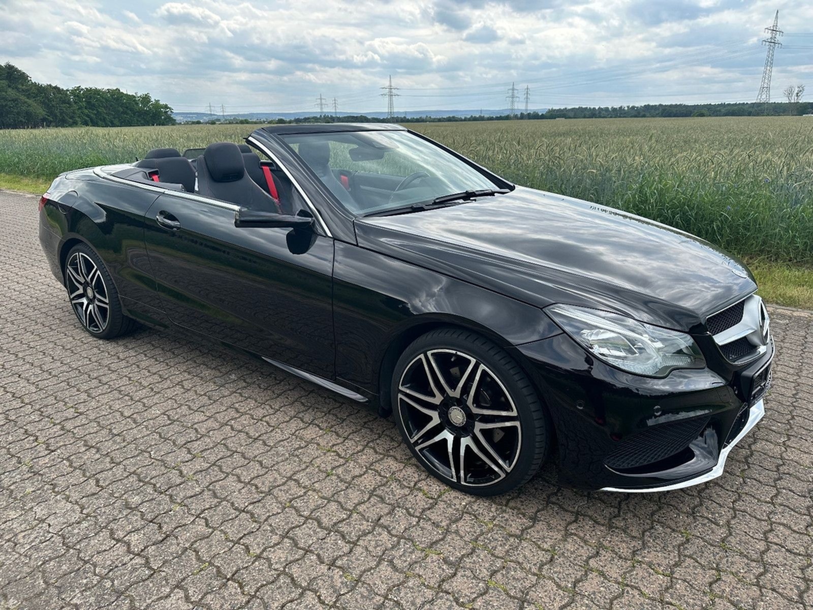 Mercedes-Benz E 250 Cabrio AMG-Line rote Gurte orig.61tkm foto 22