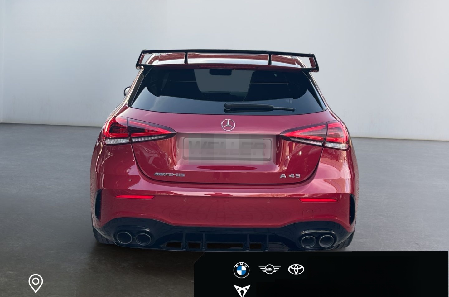 Mercedes-Benz A 45 AMG 4M S-Shift DCT 8G *LED*Burmester*360°* foto 6