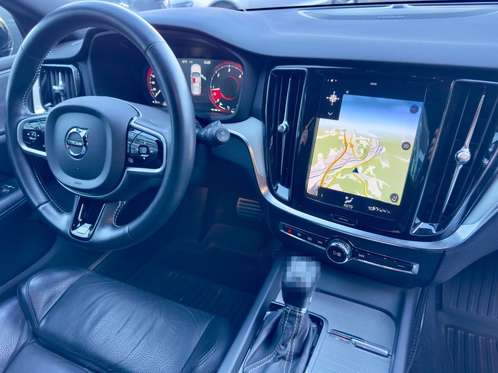 Volvo V60 R Design HarmanKardon CAMERA LED SPUR LEDER foto 13