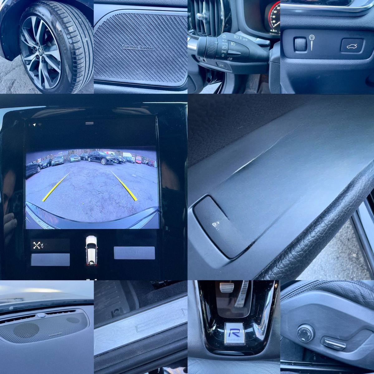 Volvo V60 R Design HarmanKardon CAMERA LED SPUR LEDER foto 19