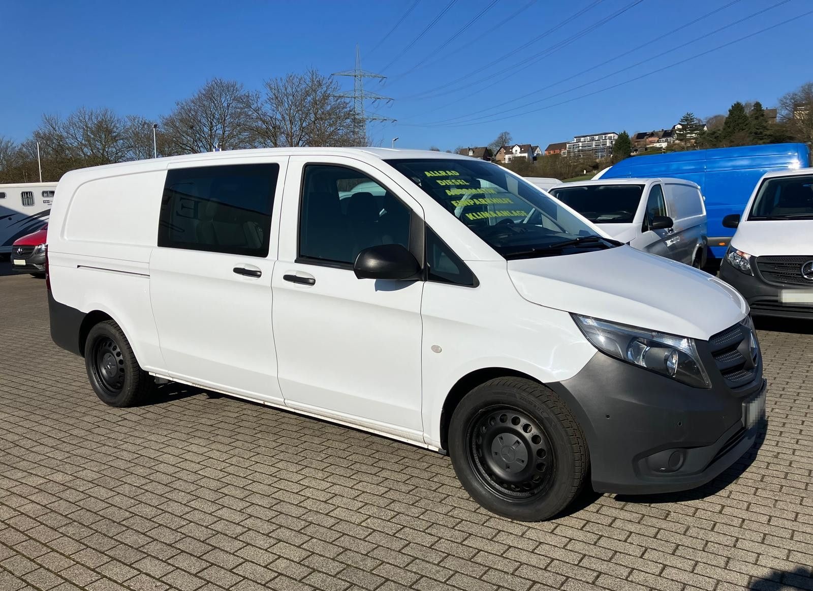 Mercedes-Benz Vito 116 7G 4x4 Mixto Extralang Werkstattausbau foto 4