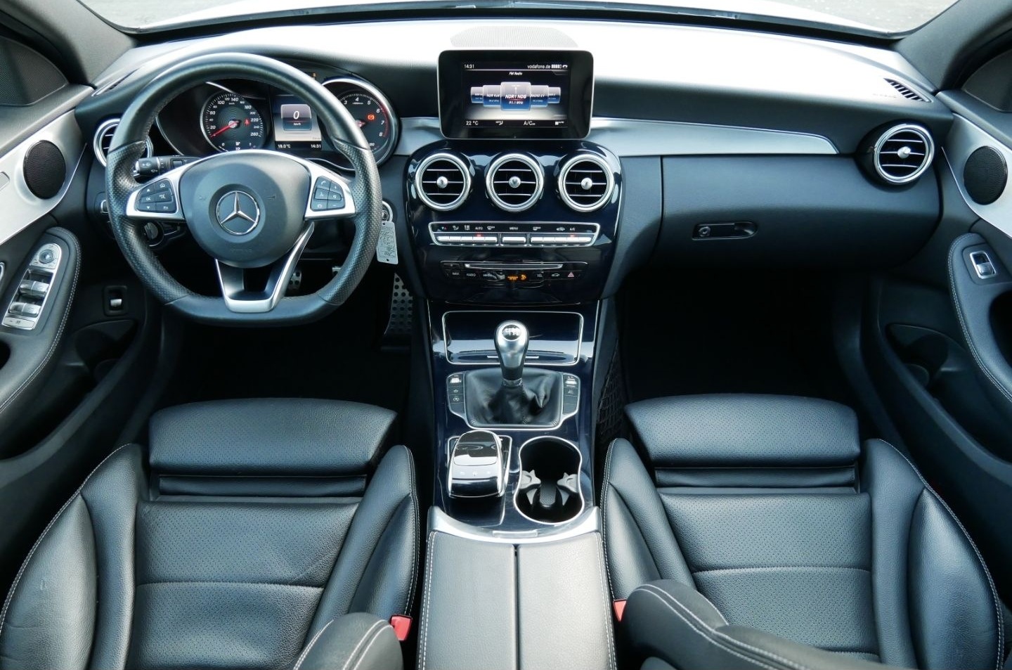 Mercedes-Benz C 180 T CGI AMG-Line+LED+Navi+Leder+Night-Paket foto 11