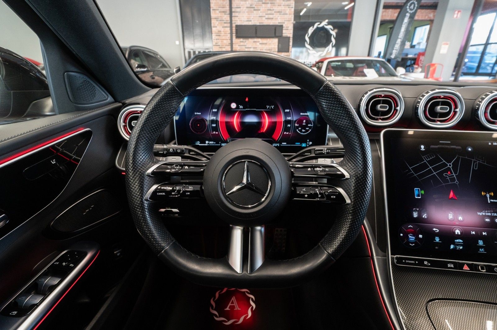 Mercedes-Benz C 300dT|AMG-LINE|NIGHT-PAKET|AHK|19 ZOLL foto 14