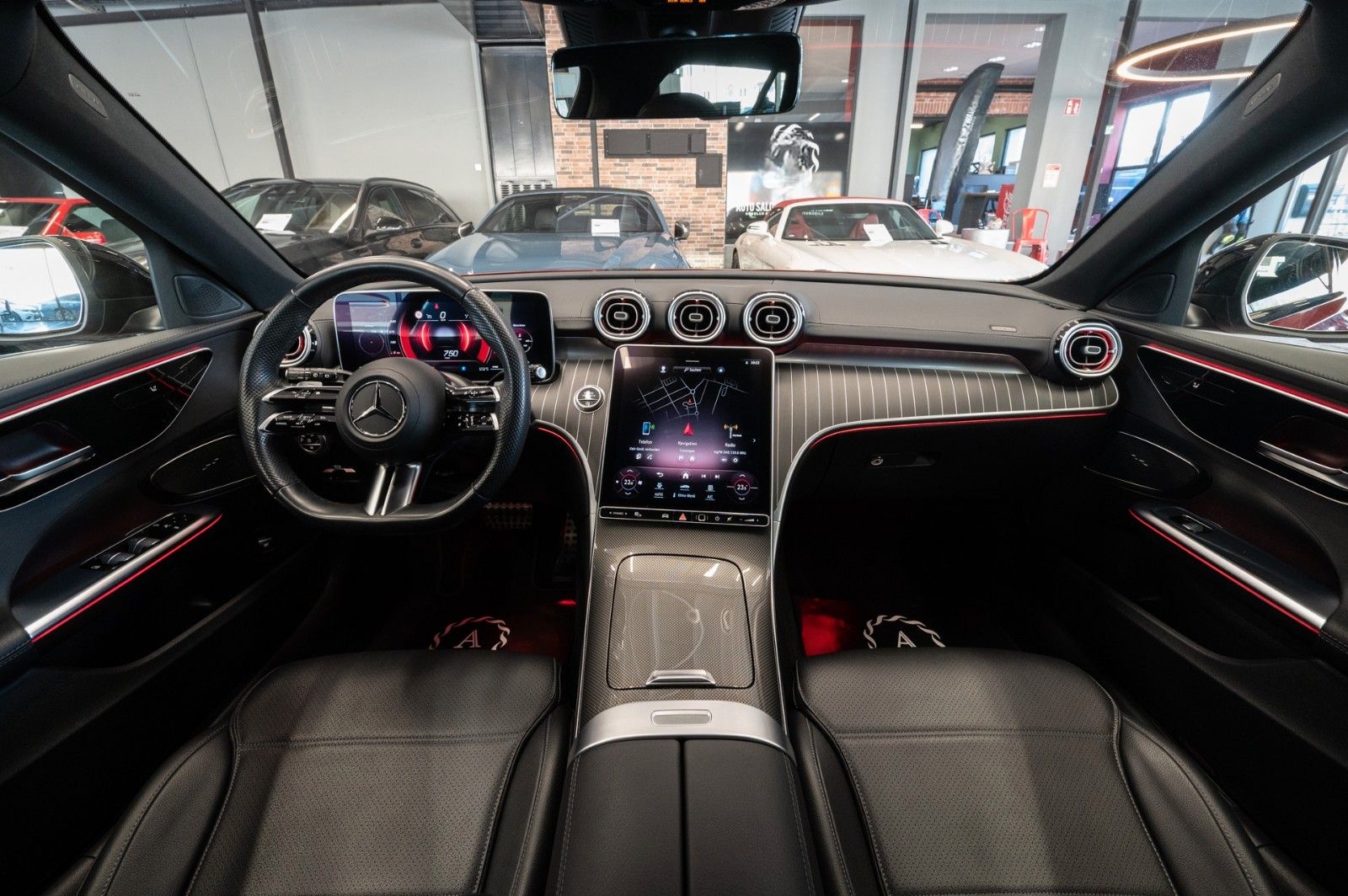 Mercedes-Benz C 300dT|AMG-LINE|NIGHT-PAKET|AHK|19 ZOLL foto 15