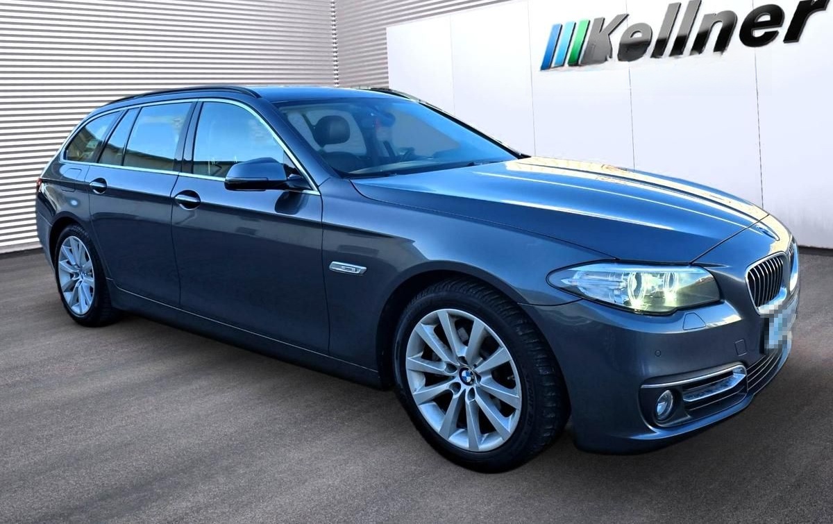 BMW 520 d Touring Aut. AHK+Leder-Nappa+Navi-Prof+ele foto 6