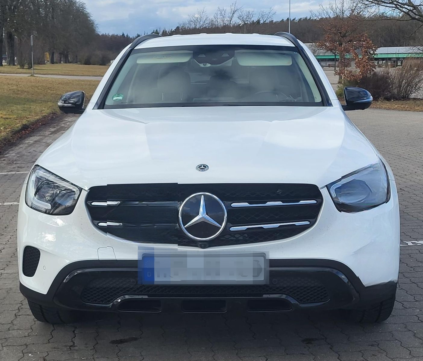 Mercedes-Benz PKW GLC 200 4MATIC polarweiß Leder foto 2