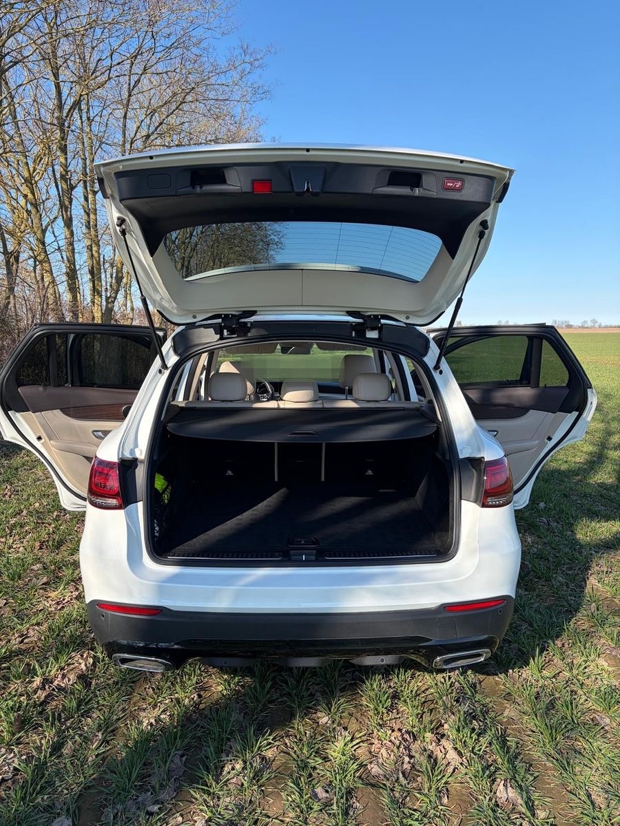 Mercedes-Benz PKW GLC 200 4MATIC polarweiß Leder foto 10
