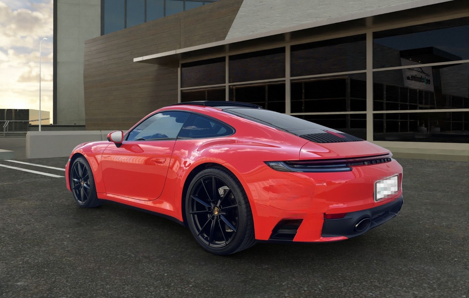 Porsche 911 (992) SportDesign Sportabgas Surround 21 SSD foto 3