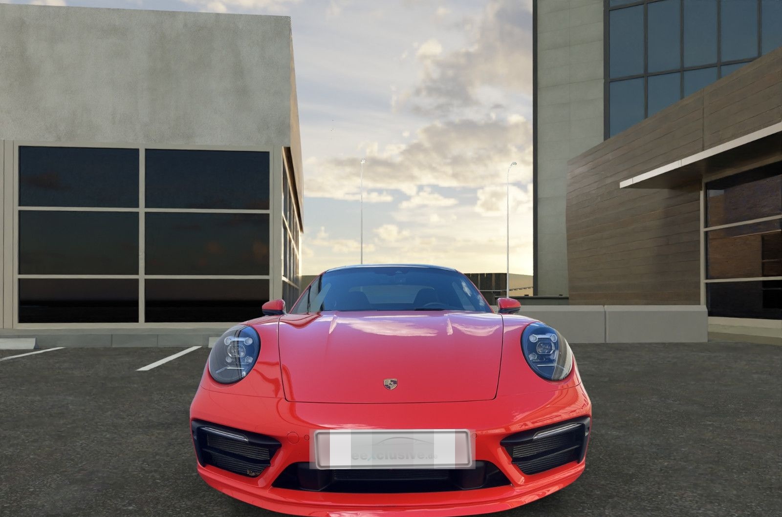 Porsche 911 (992) SportDesign Sportabgas Surround 21 SSD foto 4