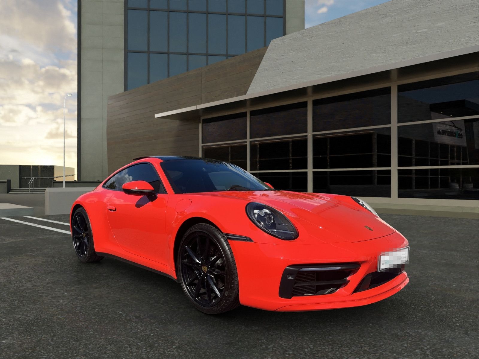 Porsche 911 (992) SportDesign Sportabgas Surround 21 SSD foto 6