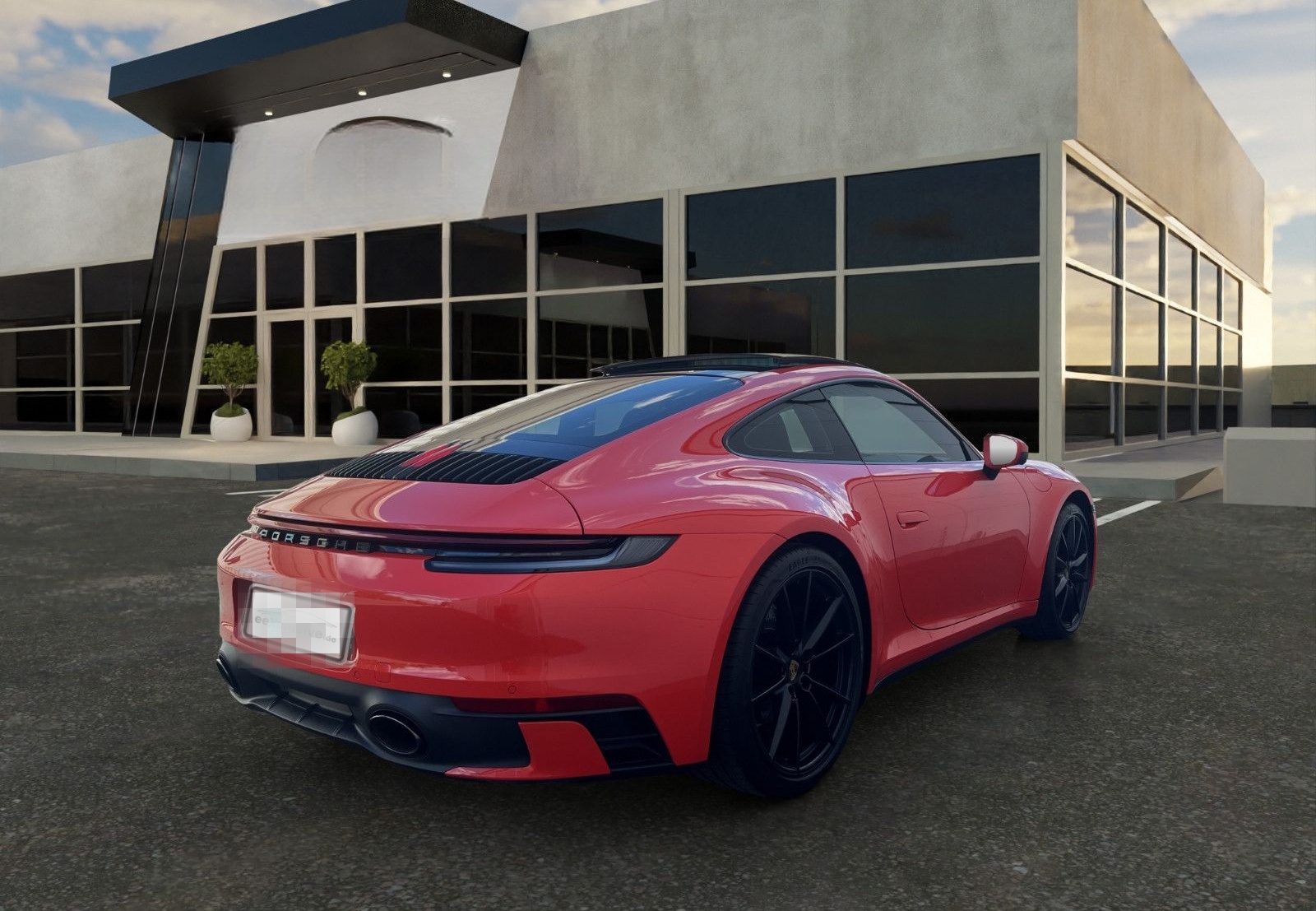 Porsche 911 (992) SportDesign Sportabgas Surround 21 SSD foto 8