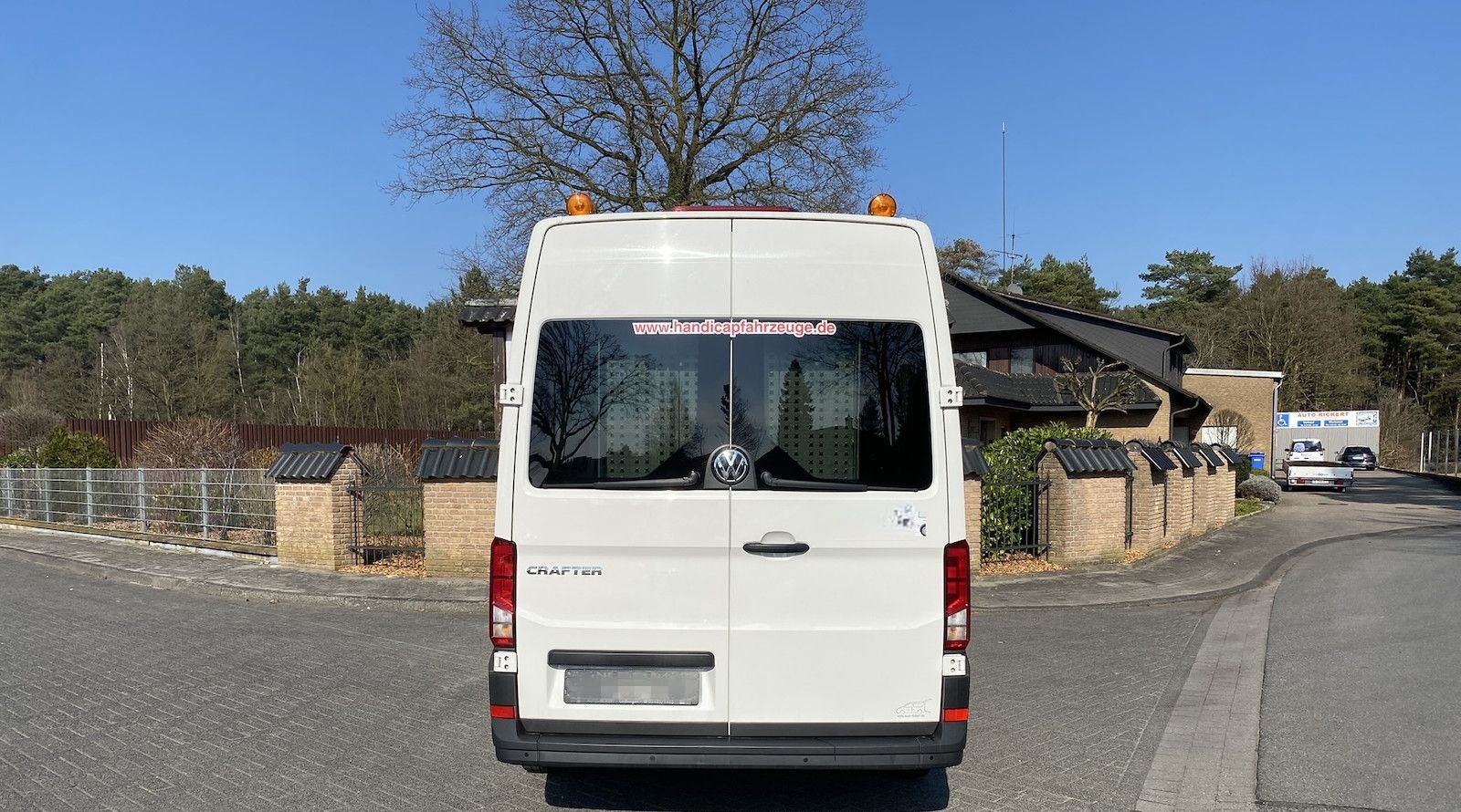 Volkswagen Crafter 35 MR Hochdach, Systemboden, Rollstuhlpl foto 12