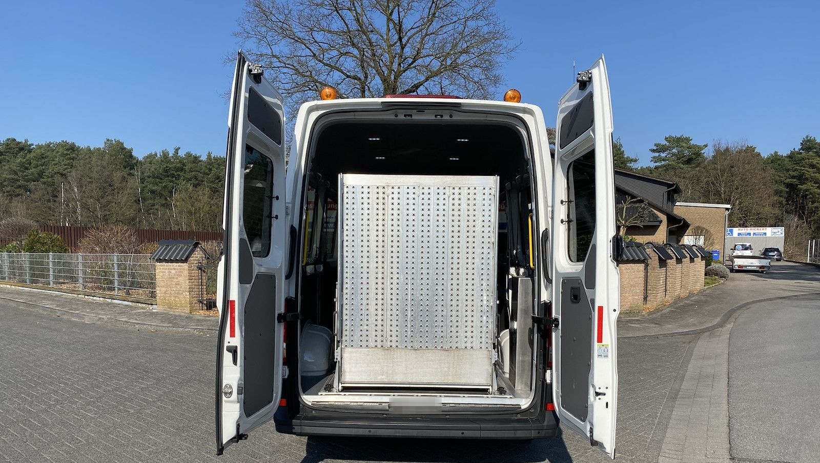 Volkswagen Crafter 35 MR Hochdach, Systemboden, Rollstuhlpl foto 20