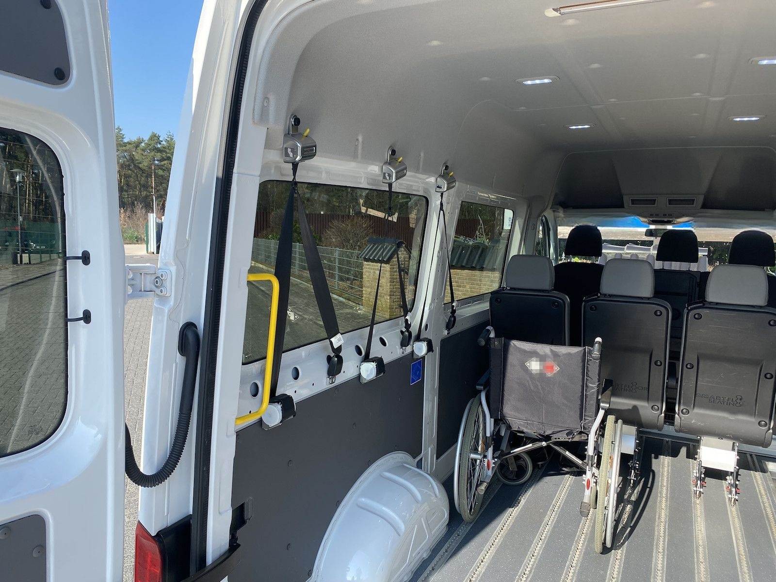 Volkswagen Crafter 35 MR Hochdach, Systemboden, Rollstuhlpl foto 3