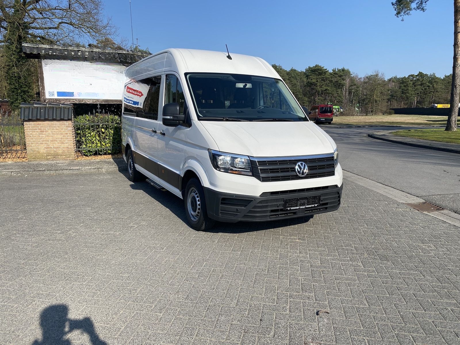 Volkswagen Crafter 35 MR Hochdach, Systemboden, Rollstuhlpl foto 9