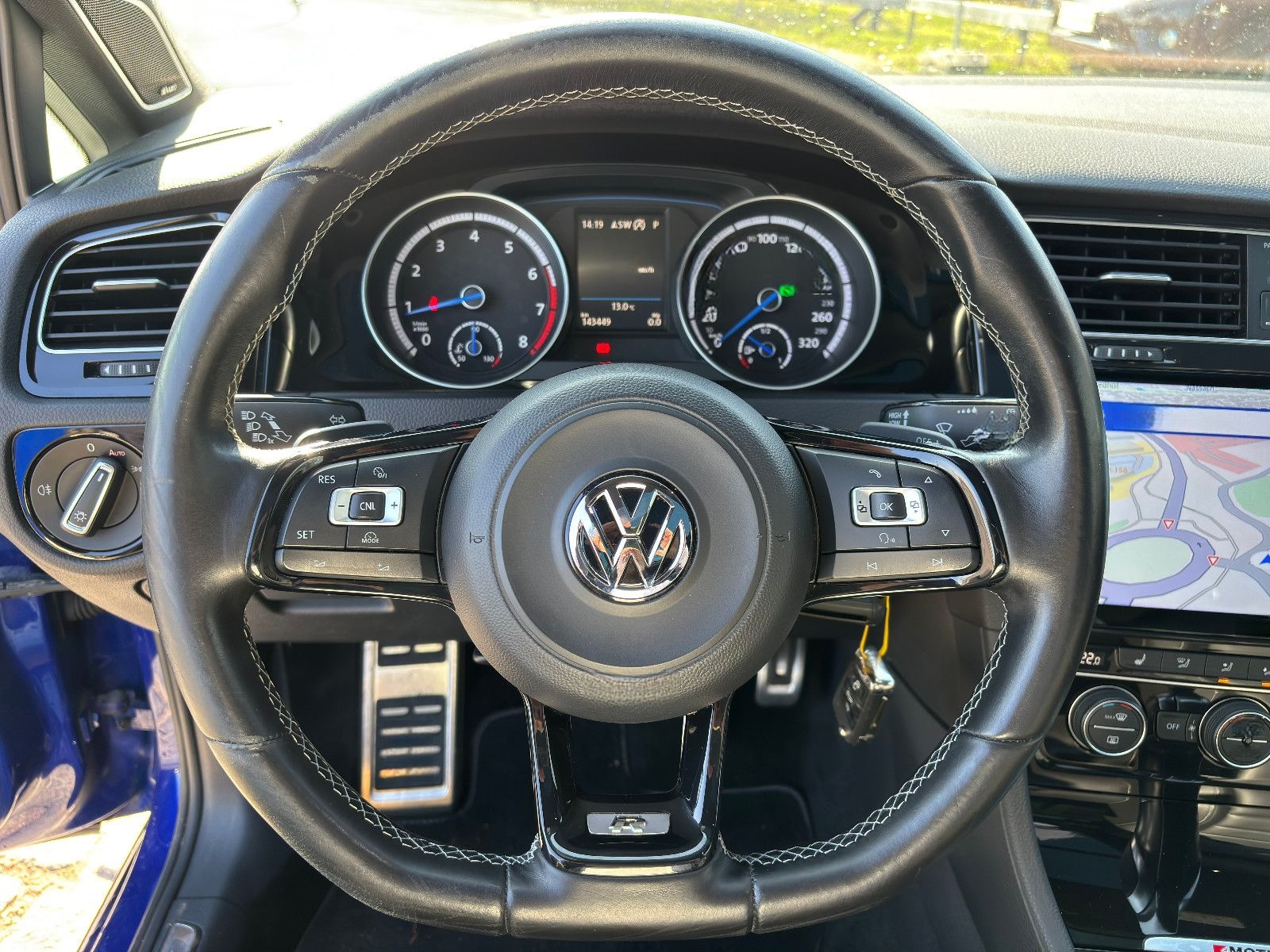 Volkswagen Golf VII R 2.0 TSI DSG 4Motion Variant DCC Leder foto 12