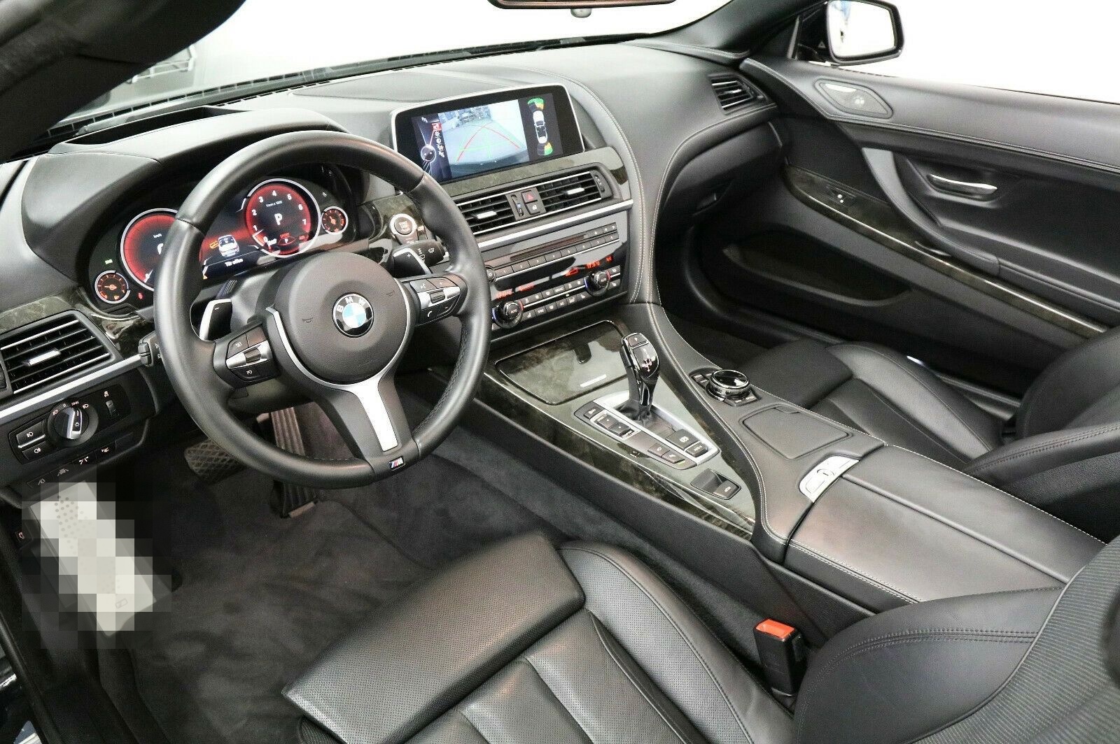 BMW 650i Cabrio - schwarz mit gelber Folie foto 6