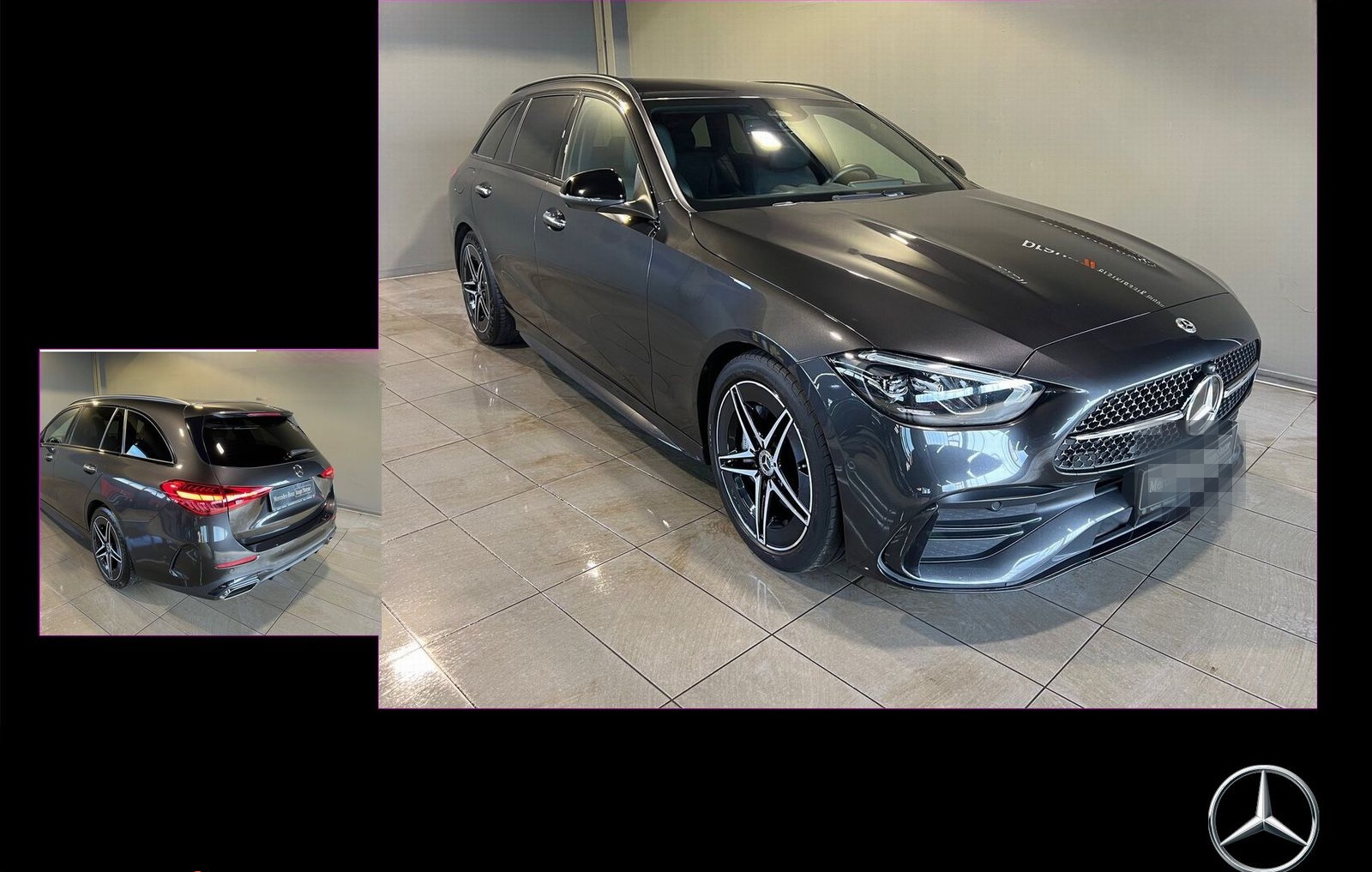 Mercedes-Benz C 200 d T AMG Night MBUX/360°/AHK/LED/Distr/Totw