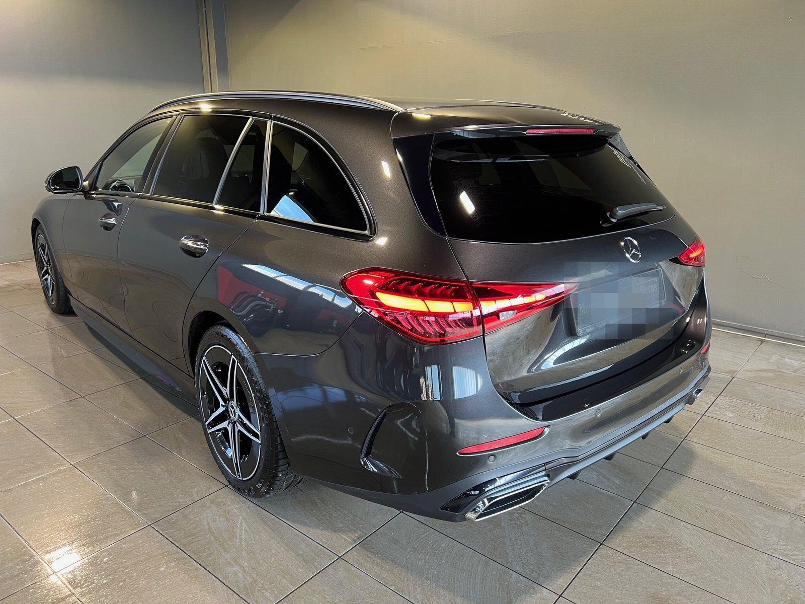 Mercedes-Benz C 200 d T AMG Night MBUX/360°/AHK/LED/Distr/Totw foto 2